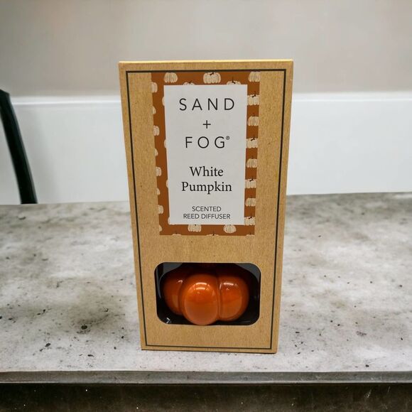 Sand and Fog White Pumpkin Reed Diffuser 120 ML - Picture 1 of 2